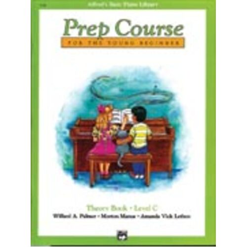 Alfred's Basic Piano Prep Course Theory Level C (Softcover Book)