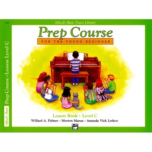 Alfred's Basic Piano Prep Course Lesson Level C (Softcover Book)