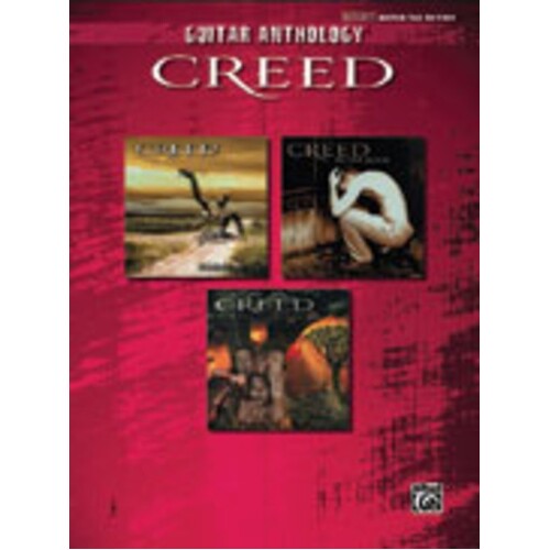 Creed Guitar Anthology Authentic Guitar TAB Book