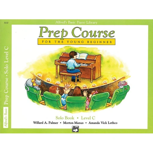 Alfred's Basic Piano Prep Course Solo Book Level C