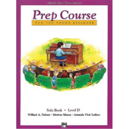 Alfred's Basic Piano Prep Course Solo Level D (Softcover Book)