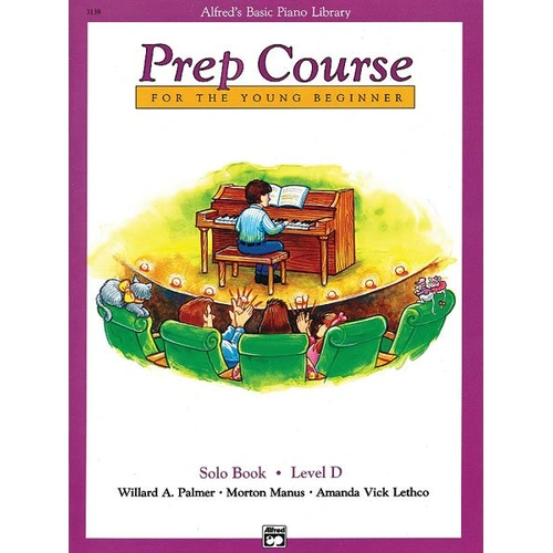 Alfred's Basic Piano Prep Course Solo Book Level D