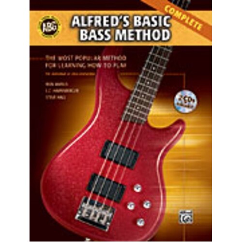 Alfreds Basic Bass Method Complete Book Only Book