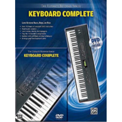 Ultimate Beginner Keyboard Complete Book DVD Book