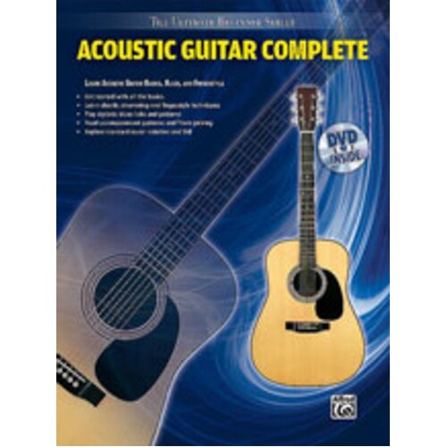 Ubs Acoustic Guitar Complete Book DVD Guitar Book