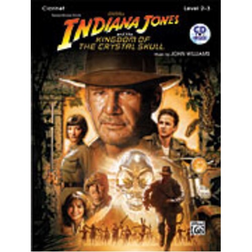 Indiana Jones Kingdom Crystal Skull Book/CD Clar