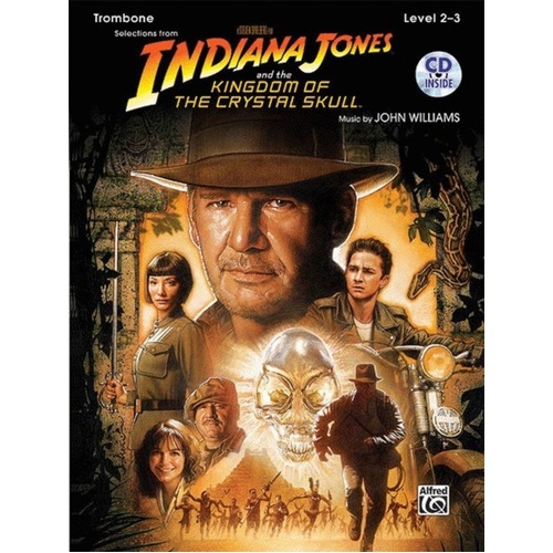 Indiana Jones and the Kingdom of the Crystal Skull Trombone BK/CD