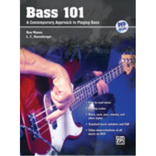 Bass 101 Book/DVD Book