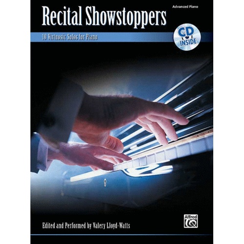 Recital Showstoppers Book/CD