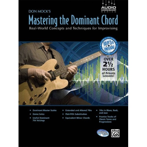 Mastering The Dominant Chord Book/CD Guitar Book