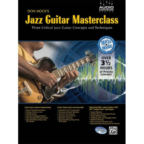 Jazz Guitar Masterclass Book/CD Book