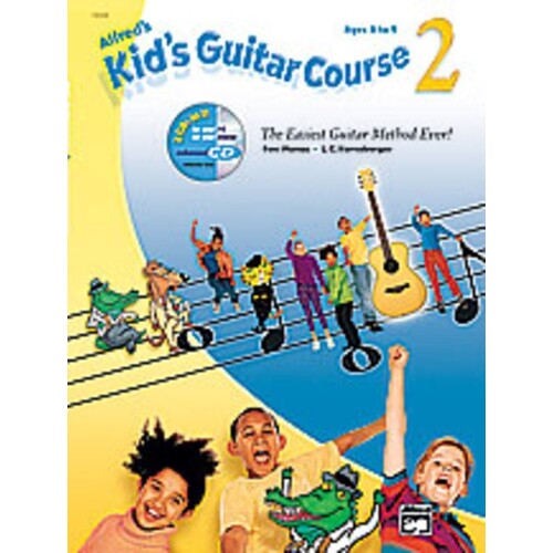 Kids Guitar Course Book 2/CD/DVD Book