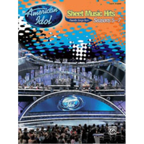 American Idol Sheet Music Hits Seasons 5 - 7