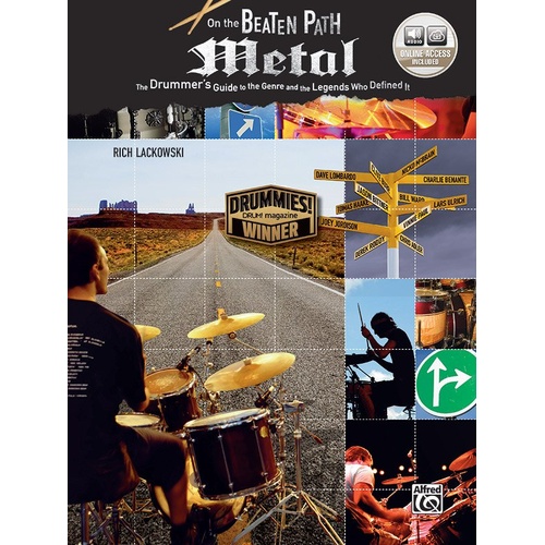 On the Beaten Path: Metal Drummers Guide BK/CD by Rich Lackowski