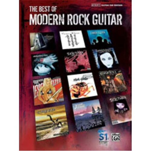 Best Of Modern Rock Guitar TAB Book