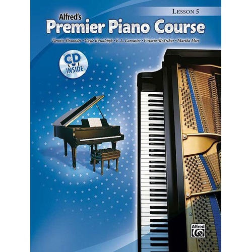 Premier Piano Course Level 5 Book with CD