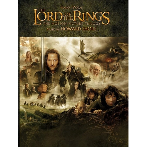 The Lord of the Rings Trilogy Piano/Vocal Sheet Music
