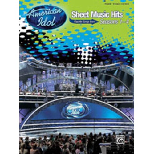 American Idol Sheet Music Hits Seasons 1 - 4 PVG Book
