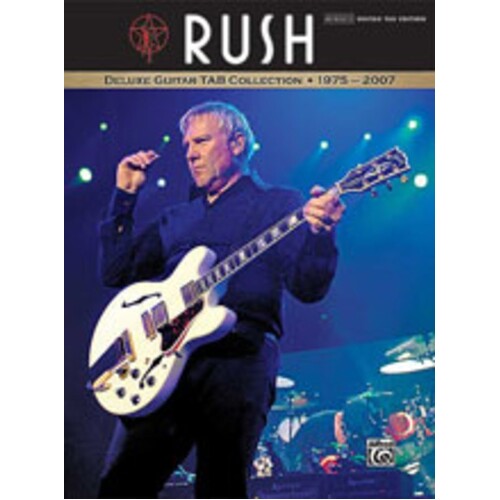 Rush Deluxe Guitar TAB Collection 1975 -2007 Book