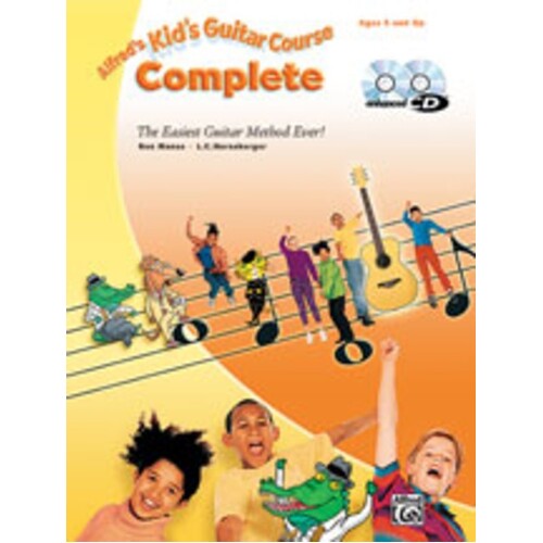 Kids Guitar Course Complete Book/CD DVD Guitar Book