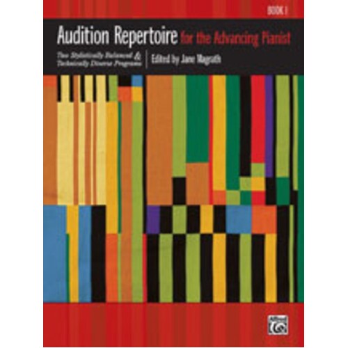 Audition Repertoire For Advancing Pianist Book 1 (Softcover Book)