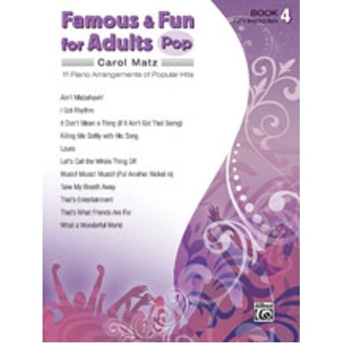 Famous And Fun For Adults Pop Book 4