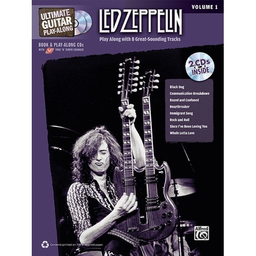 Ultimate Guitar Play-Along: Led Zeppelin Vol. 1 - TAB Transcriptions & CD