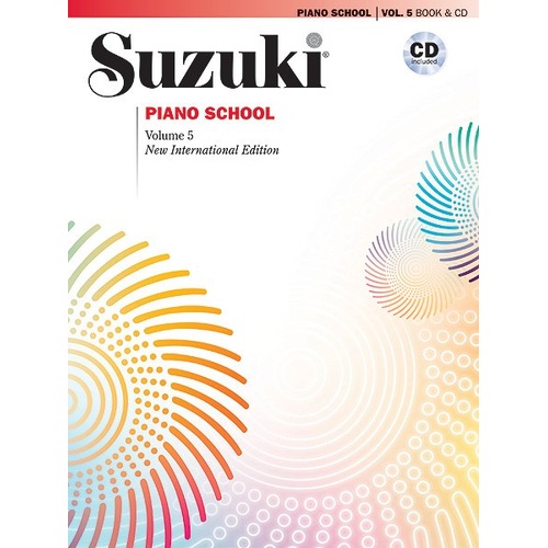 Suzuki Piano School Volume 5 Book & CD