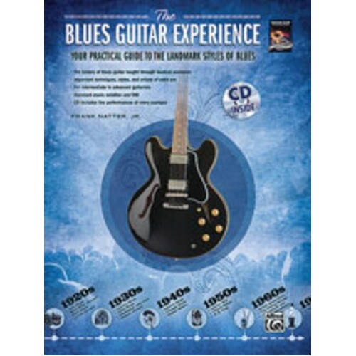 Blues Guitar Experience Book/CD Book