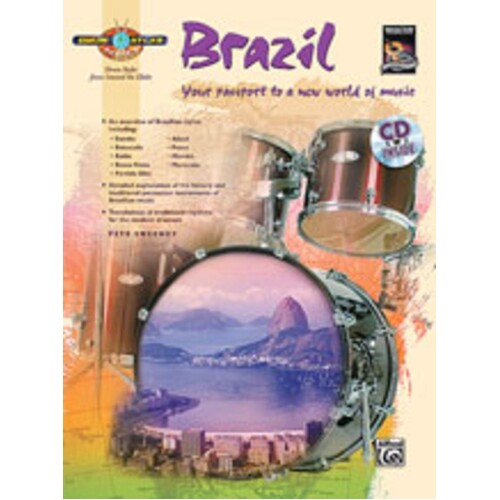 Drum Atlas Brazil Book/CD Book