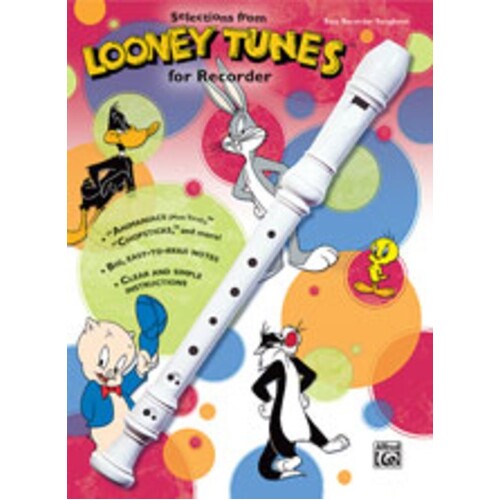 Looney Tunes For Recorder Book Recorder Pack Book