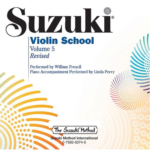 Suzuki Violin School Volume 5 Performance/Accompaniment CD