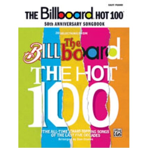 Selections 20 From Billboard Hot 100 Easy Piano Book