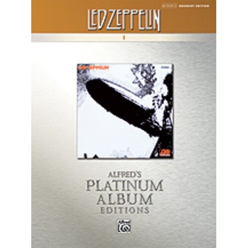 Led Zeppelin I Platinum Drums Book