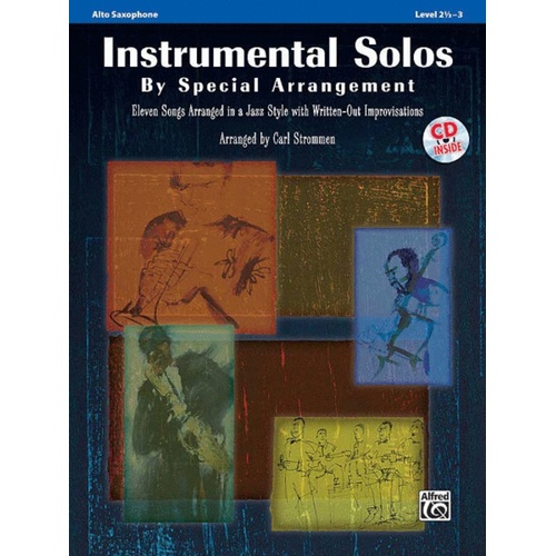 Instrumental Solos By Special Arrang Alto Bookcd