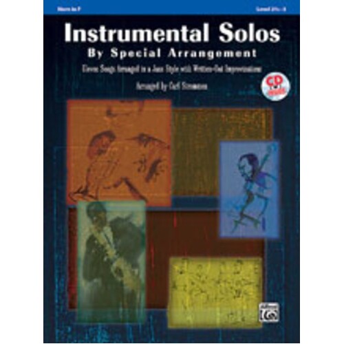 Instrumental Solos By Special Arrang French Horn Book/CD Book