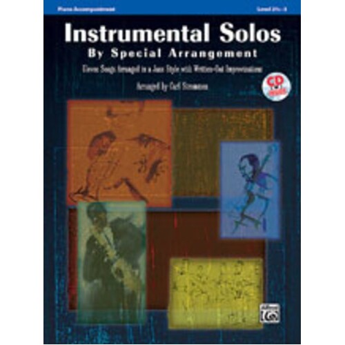 Instrumental Solos Special Arrang Piano Acc Book/CD Book