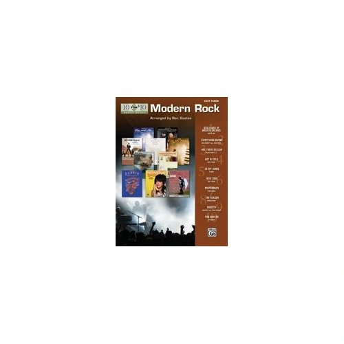 10 for 10 Sheet Music: Modern Rock - Easy Piano Songbook