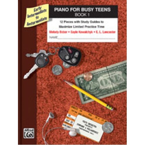 Piano For Busy Teens Book 1 Early Interm - Interm Book