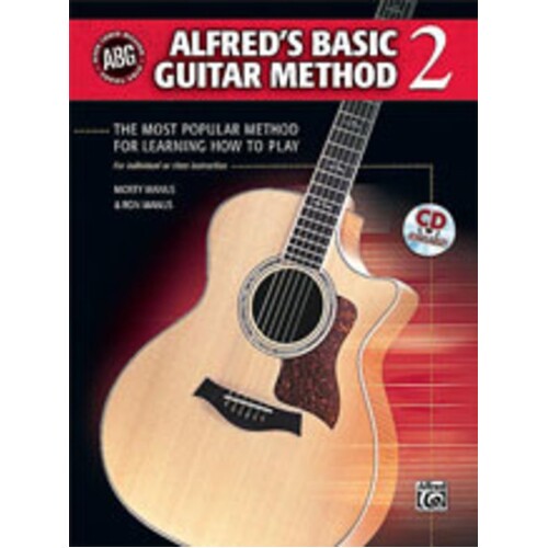 Alfred Basic Guitar Method 2 Book Only Guitar Book
