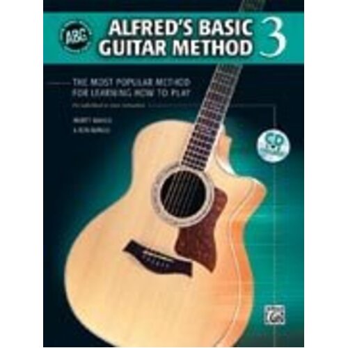 Alfreds Basic Guitar Method 3 Book Only 3rd Ed Book