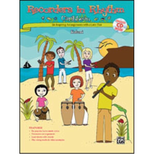 Recorders In Rhythm Caribbean Book/CD Book