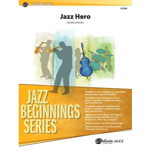 Jazz Hero for Jazz Ensemble JE1 Full Score