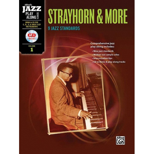 Alfred Jazz Playalong Book 1 Strayhorn & More Book/C
