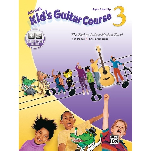 Alfred's Kid's Guitar Course 3 Book