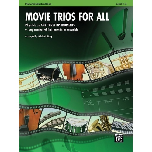 Movie Trios for All - Piano/Conductor/Oboe by Michael Story