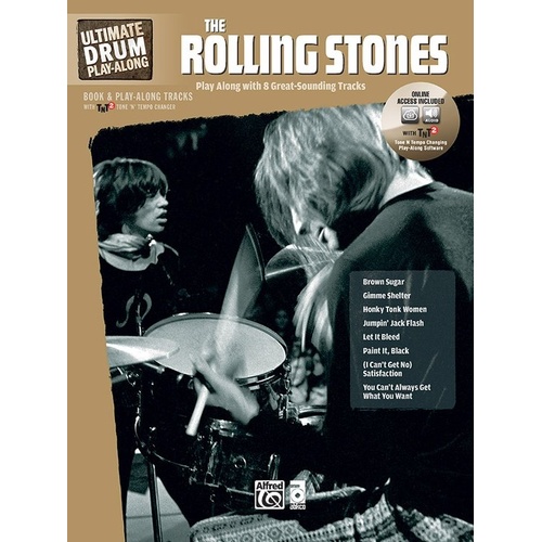 The Rolling Stones Ultimate Drums Play-Along Book