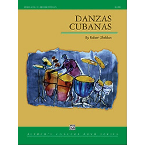 Danzas Cubanas Concert Band 4.5 Score/Parts