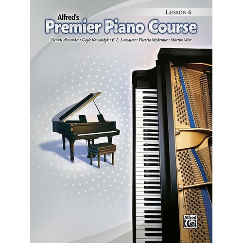 Premier Piano Course Lesson Level 6 Book