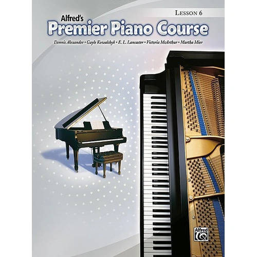 Premier Piano Course Lesson Level 6 Book